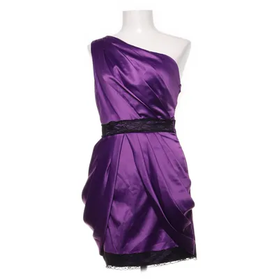 Cocktail dress (Purple, Black) from Madam Rage Cotton, Polyester