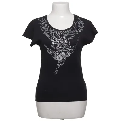 T-shirt (Black) from Shanghai Tang Cotton