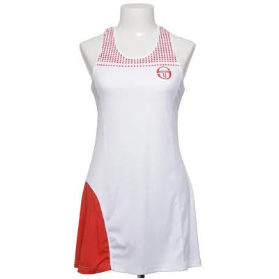 Træningskjole (Hvid, Rød) fra Sergio Tacchini Polyester