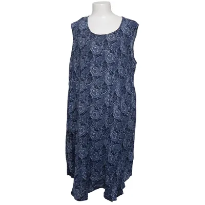 Robe (Bleu, Blanc) de Plus Viscose