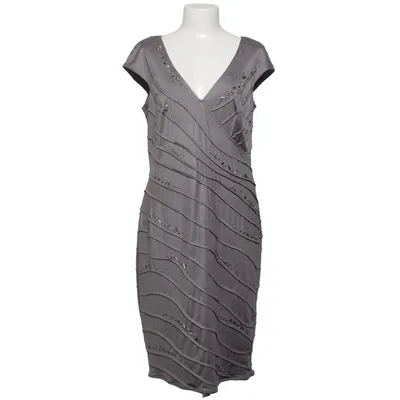 Robe de cocktail (Gris) de Tadashi Shoji Élasthane, Polyester