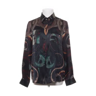 Skjorta (Svart, Flerfärgad) från By Malina Collection Silke