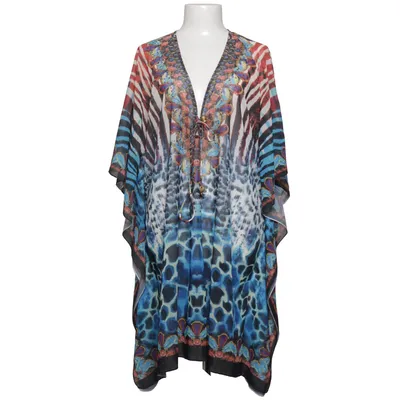 Robe de plage (Bleu, Multicolore) de MXO Polyester