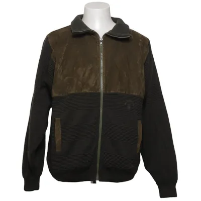 Cardigan (Green, Brown) from Deerhunter Wool