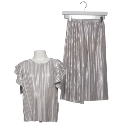 Set (Zilver) van Creamie Elastaan, Polyester