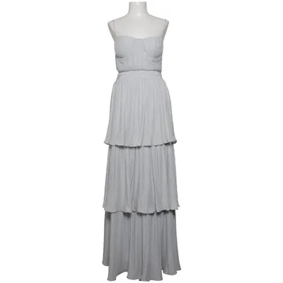 Robe longue (Argent) de True Decadence Polyamide, Polyester