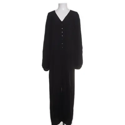 Maxi jurk (Zwart) van Lindex Elastaan, Polyester, Viscose