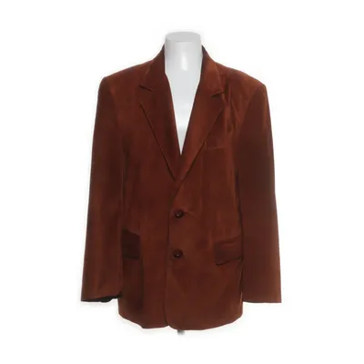 Leren blazer (Bruin) van Danier Acetaat, Leer