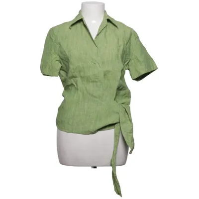 Wrap top (Green) from Seidensticker Linen