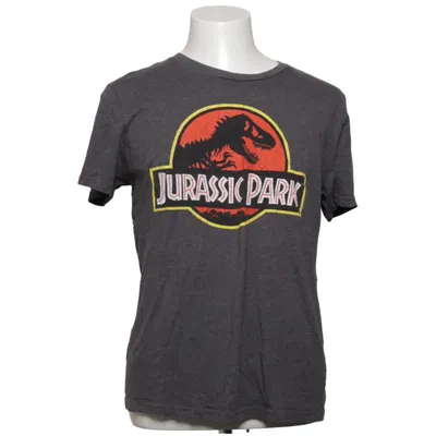 T-shirt (Gris) de Jurassic Park Coton, Polyester