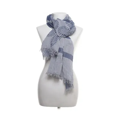 Shawl (Blue, White) from Cristina Chiti