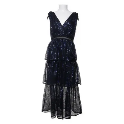 Jurk (Blauw, Zwart) van Self-Portrait Polyester, Viscose