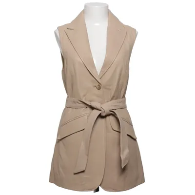 Läderväst (Beige) från Gustav Polyester