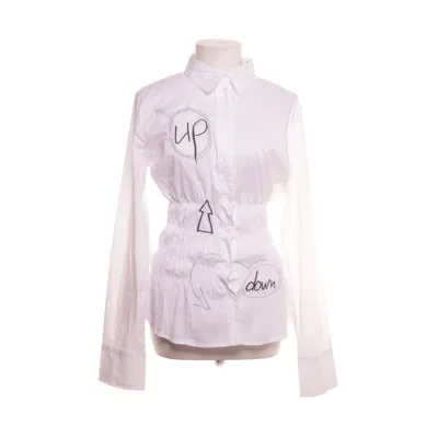 Shirt (Wit) van Desigual Katoen, Elastaan, Polyamide