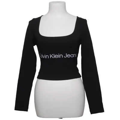 Crop top (Black) from Calvin Klein Jeans Elastane, Polyamide, Viscose