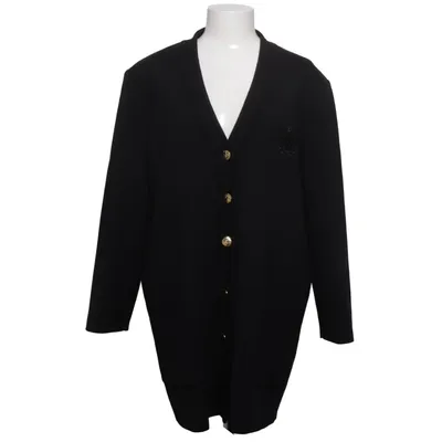Cardigan (Black) from Merino Acrylic, Merino wool
