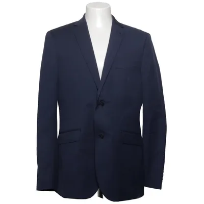 Blazer (Blue) from Riley Polyester, Viscose, Wool