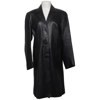 Leather coat (Black) from Cabrini Leather