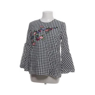 Blouse (Black, White, Multicolored) from Collection Pimkie Cotton