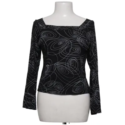 Long sleeve T-shirt (Black, White) from Florence + Fred Elastane, Viscose