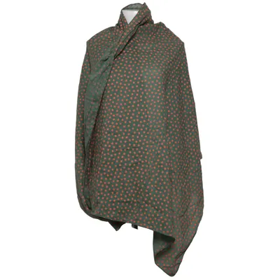 Châle (Vert, Rouge) de Becksöndergaard Coton