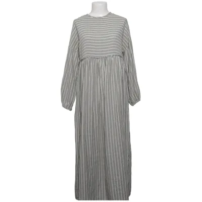 Maxi jurk (Groen, Wit) van Tavin Katoen, Viscose