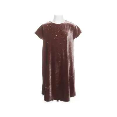 Cocktailjurk (Bruin) van Zara Girls Soft Collection Elastaan, Polyester