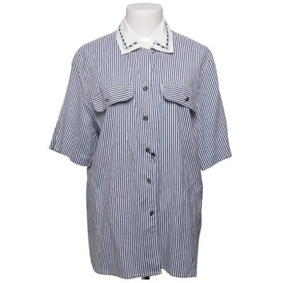Korte mouwen shirt (Blauw, Wit) van Oscar of Sweden Polyester, Viscose