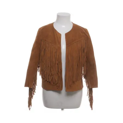 Læderjakke (Brun) fra Forever 21 Læder