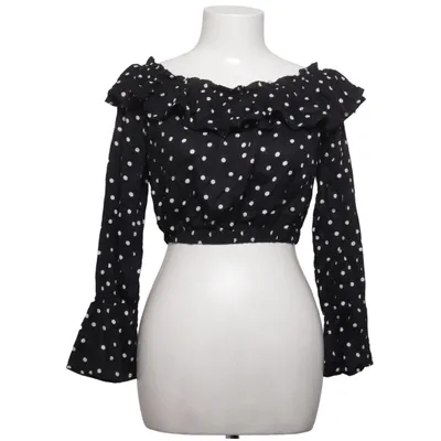 Crop top (Off Shoulder Flounce Blouse) from Linn Ahlborg x NA-KD Viscose