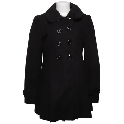 Manteau (Noir) de Fishbone Élasthane, Polyester, Viscose
