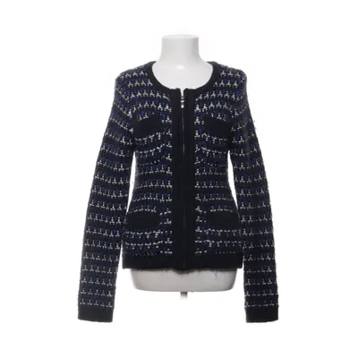 Kofta (Blå, Svart, Vit, Flerfärgad) från Talking French Akryl, Alpackaull, Ull