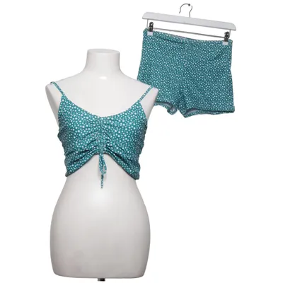 Swim set (Green, White) Elastane, Polyester