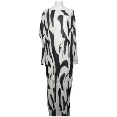 Maxi dress (Black, White) from Object Polyester