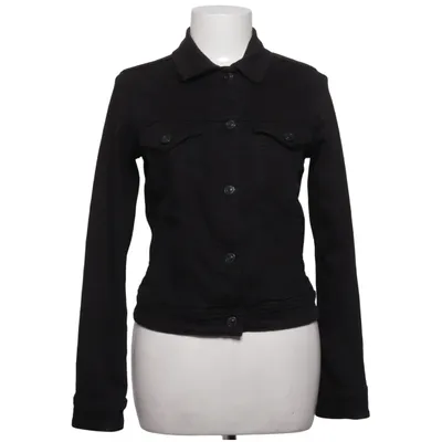 Veste en jean (Noir) de Mango Denim & Tees Coton, Élasthane