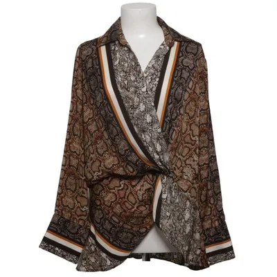 Blouse (Bruin, Zwart, Wit) van Studio F