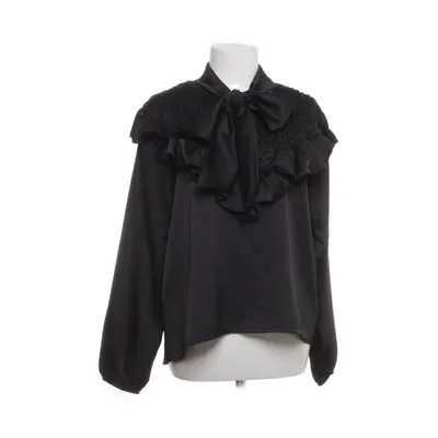 Pussy bow blouse (Black) from Femme Luxe Polyester