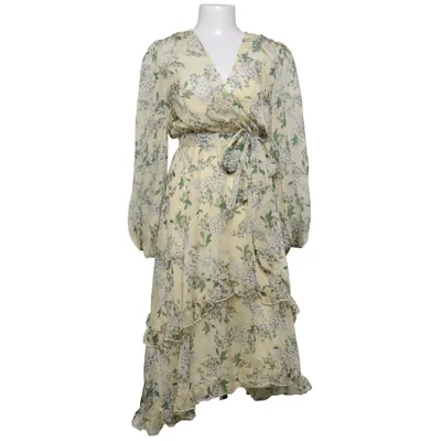 Robe portefeuille (Jaune, Multicolore) de Keepsake Élasthane, Polyester