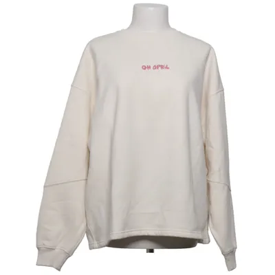 Sweatshirt (White) from Oh April Cotton, Polyester