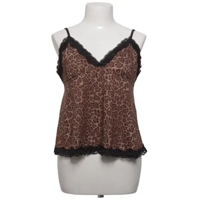 Top (Braun, Schwarz) von Romwe Elasthan, Polyester