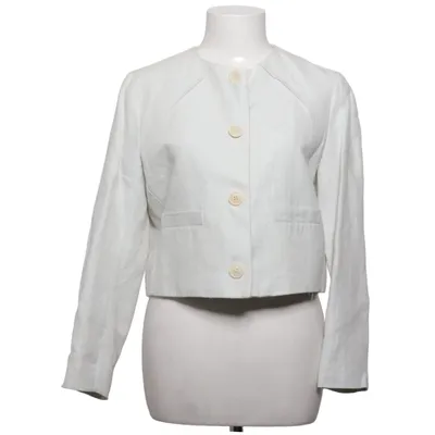 Blazer (Gris) de Zara Basic Acétate, Coton, Lin