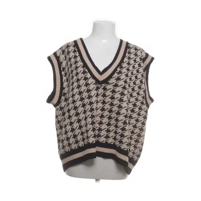 Slipover (Beige, Svart) från Shein Curve Polyester