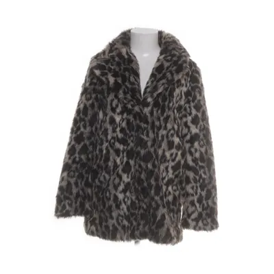 Winter jacket (Brown, Multicolored) from NA-KD Polyester, Faux fur, Acrylic