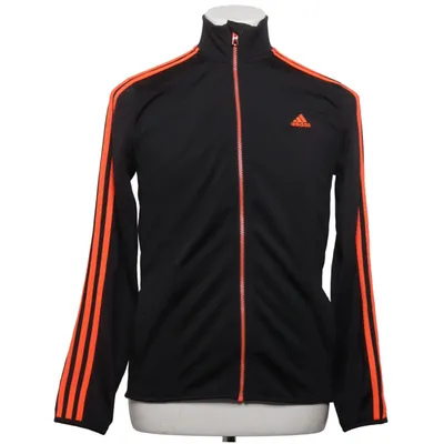 Trainingsjack (Zwart, Oranje) van Adidas Elastaan, Polyester