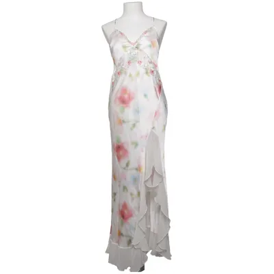 Kjole (Hvid, Flerfarvet) fra Lounge Elastan, Genanvendt polyester