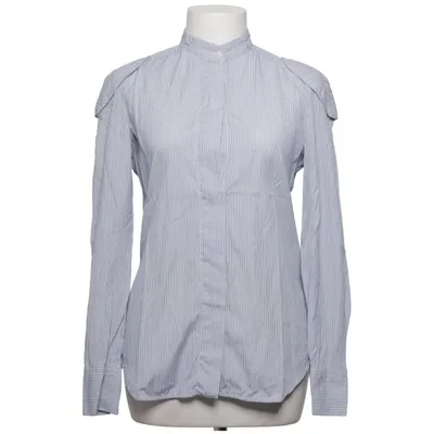 Blouse (Blue, White) from Britt Sisseck Cotton
