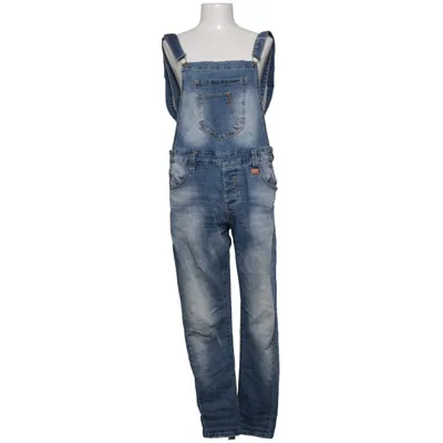 Latzhose (Blau) von Premium Denim Baumwolle, Elasthan, Polyester, Viskose