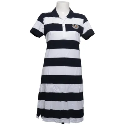 Polojurk (SO PIKÉ DRESS W NAVY/WHITE) van Marine Classics Katoen