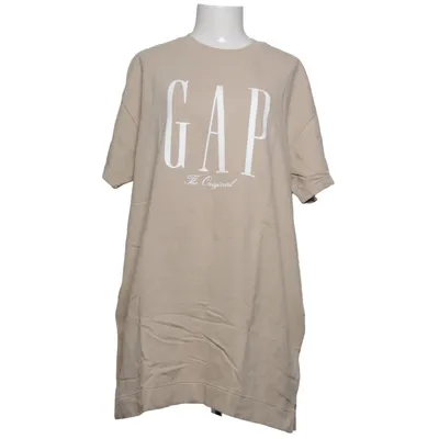 Jurk (Beige) van Gap Katoen, Polyester