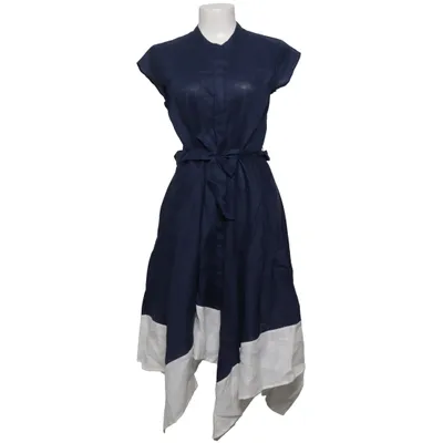 Jurk (Blauw, Wit) van DKNY Pure Linnen
